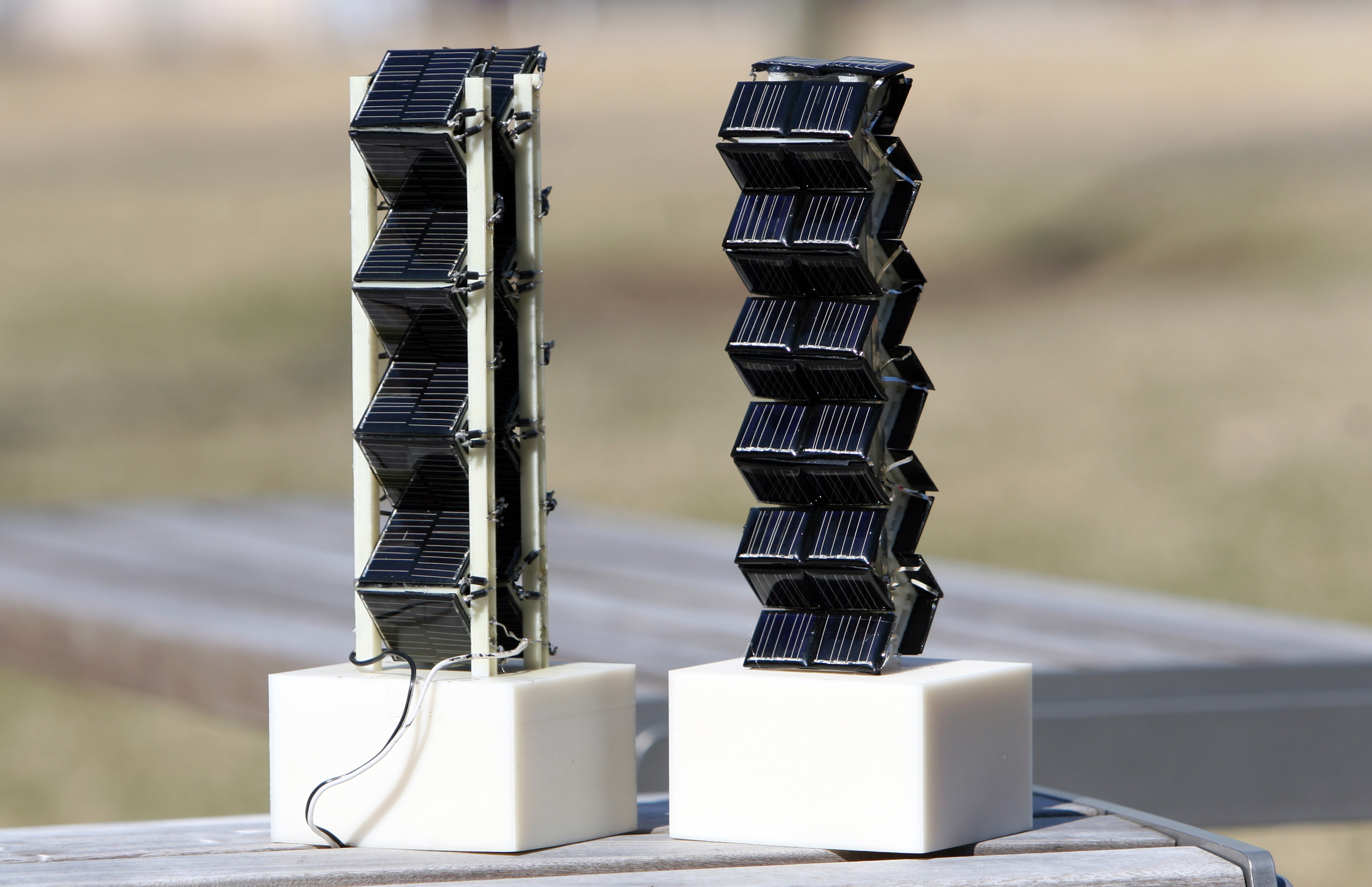 3D solar cells Innovative 3-D designs to improve the performance of solar photovoltaic cells