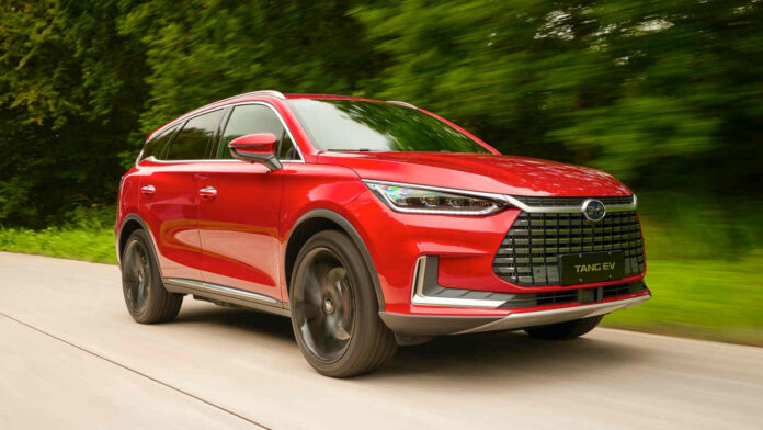 BYD Tang Electric Vehicle - 3 versions 2023