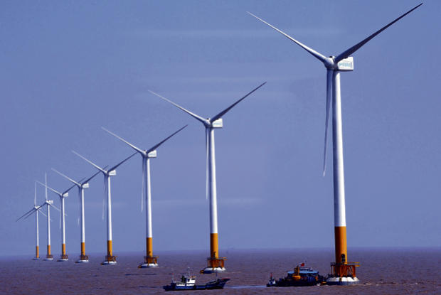 Donghai Bridge Offshore Wind Farm Project Chinese Offshore Wind Farm Project near Shanghai