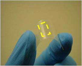 flexible fueler graphene film - organic photovoltaics