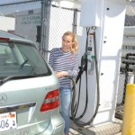 Emissions-free fuel-cell car from Mercedes-Benz conquers Hollywood