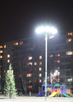Golden Dragon Plus LEDs Kazan LED street lighting