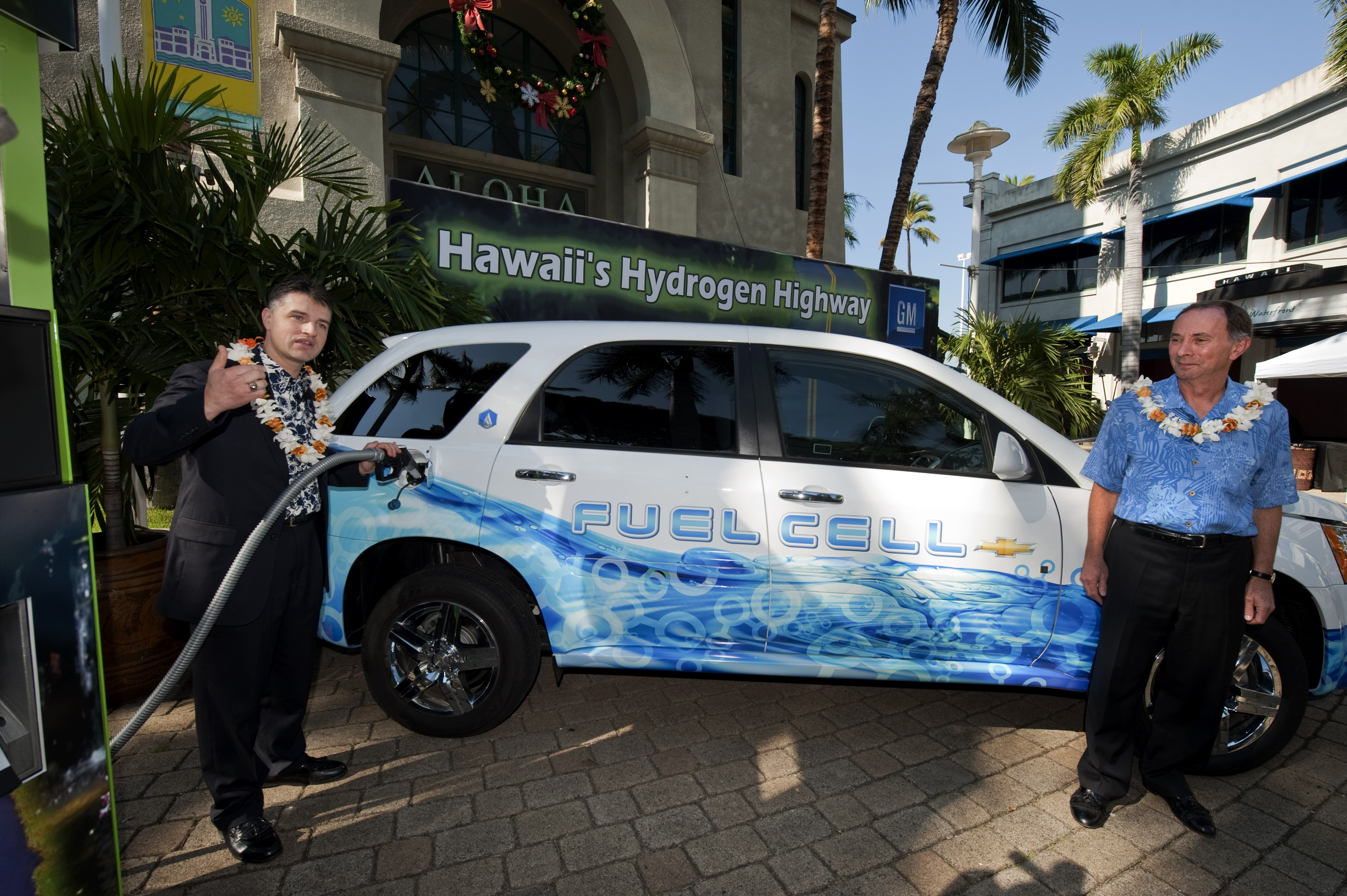 Initiative for Hydrogen-Powered Vehicles in Hawaii hydrogen dispenser