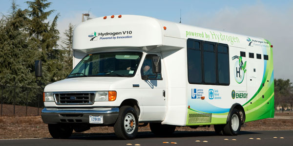hydrogen powered vehicles