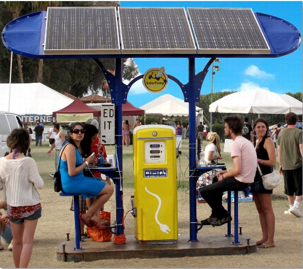 Solar Pump - Charging Station
