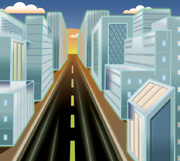 Solar highways to generate electrical power