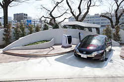 Solar Hydrogen Station Honda Introduces Solar Hydrogen Station