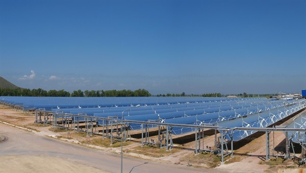 solar thermal power plant First fully operational solar thermal power plant in Thailand