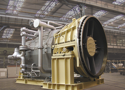 SST-400 - industrial steam turbines Steam turbine generator for a waste-to-energy plant in UK