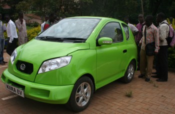 The Kiira electric vehicle from Uganda The Kiira electric vehicle from Uganda