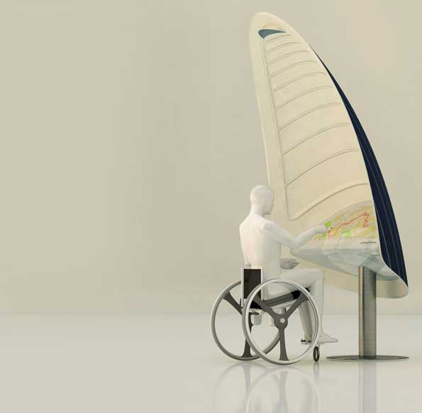 Solar Power - Urban Info Point-