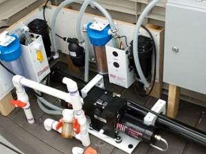 solar-powered desalination system