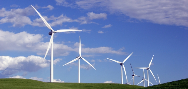 wind farm How do windmills create electricity based on wind speed